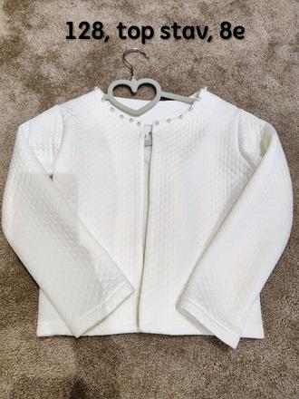 Sviatočné bolerko/kabátik, 128