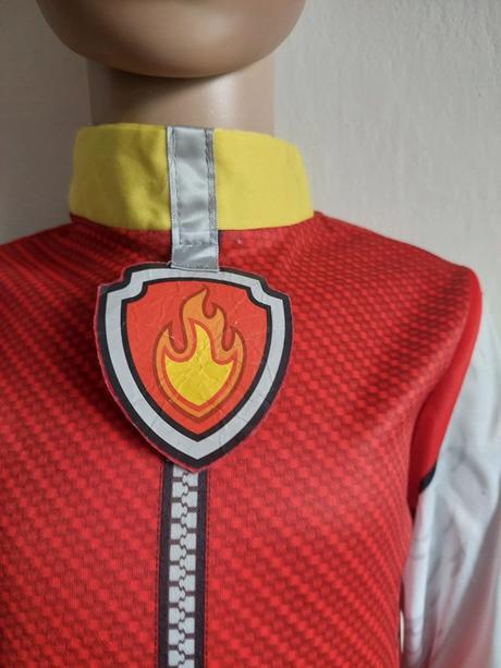 Marshall hasič paw patrol karnevalový kostým 104,