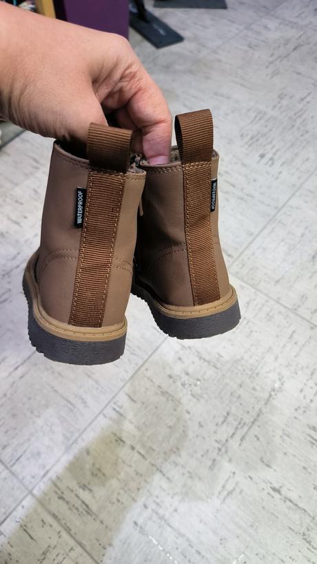 Zateplené čižmičky, h&m,28