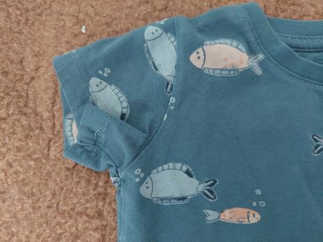 Tričko rybky zn.lindex veľ.74, lindex,74