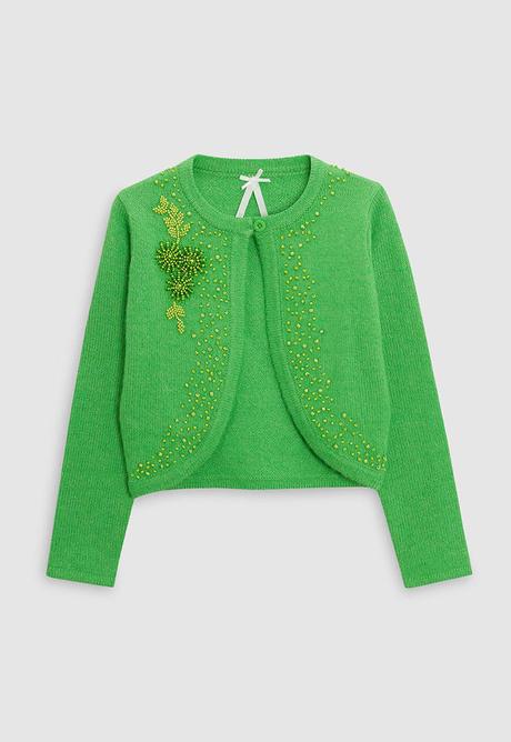 Zelený kardigán next uk, next,116 / 122 / 128 / 140