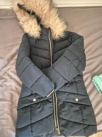 Dievcenska zimna bunda, c&a,128