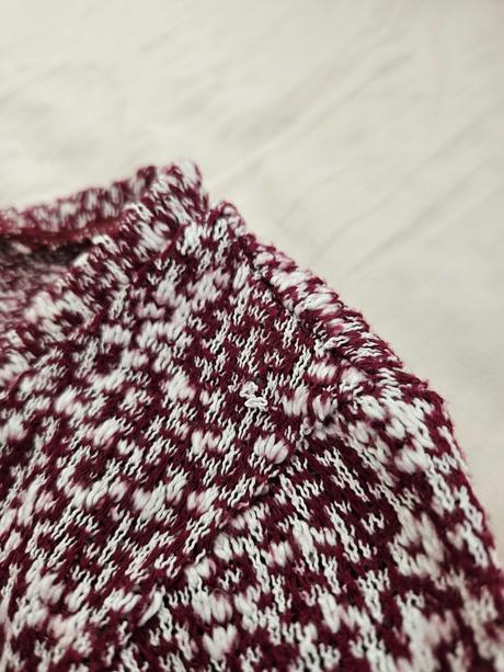 Melírovaný tenký svetrík m/l, l