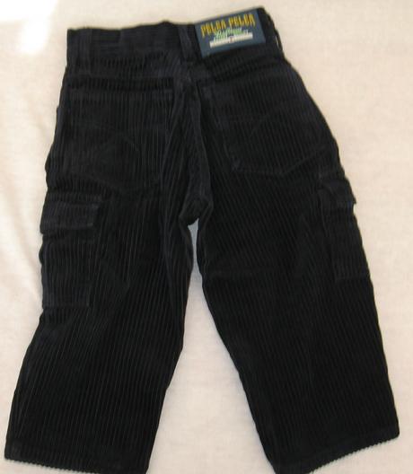 Chlapčenské menčestrové nohavice, 74