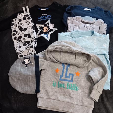 Balík oblečenia veľ.74, 68–80