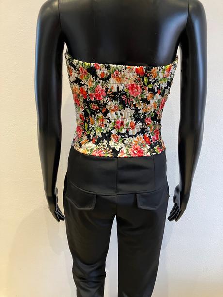 Dámsky letný overal kvetovaný (m), m