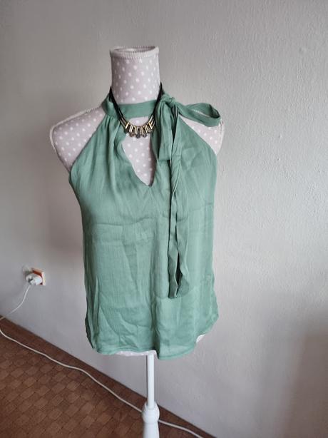 Bledozelený top na viazanie orsay m, orsay,m