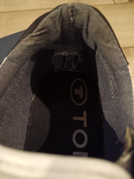 Kožené topánky, tom tailor,35