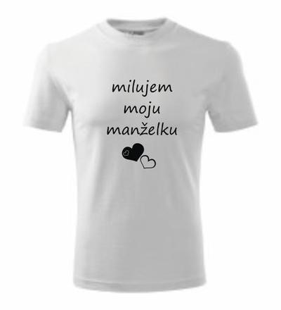 Tričko - milujem moju manželku, l - xxxl