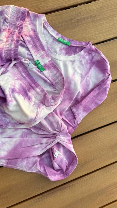 Batikovaný set benetton xl, benetton,146