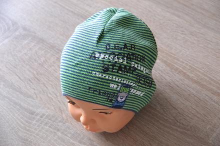Chlapčenská prechodná čiapka 40-44 cm, ajs,68 / 74 / 80 / 86
