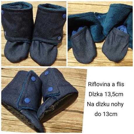 Teplakove / riflove / softshellove capacky,