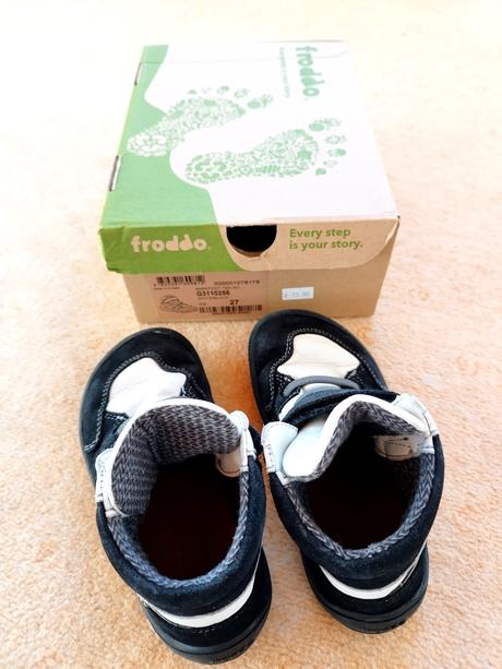 Topánky barefood froddo, froddo,27