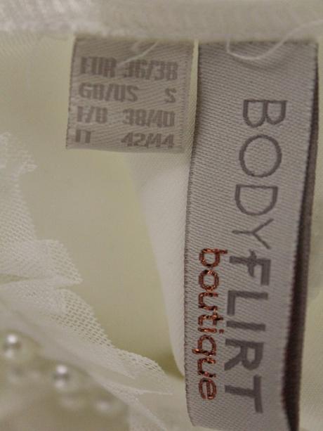 -s perlovým golierom bonprix veľ. 36-38, bonprix,s