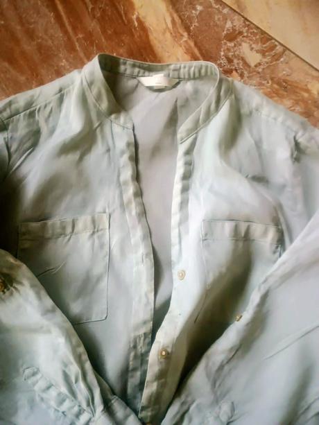 Hm ľanová košeľa, h&m,m
