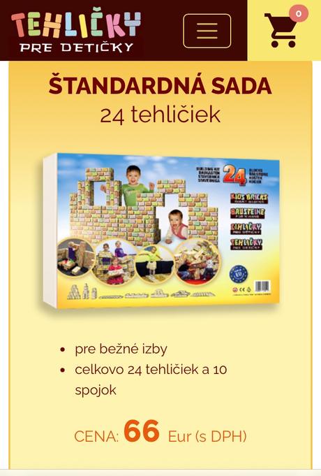 Tehličky pre detičky, 