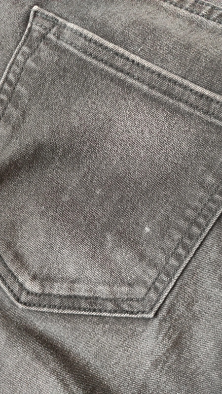 Čierne krátke džínsy h&m, h&m,36