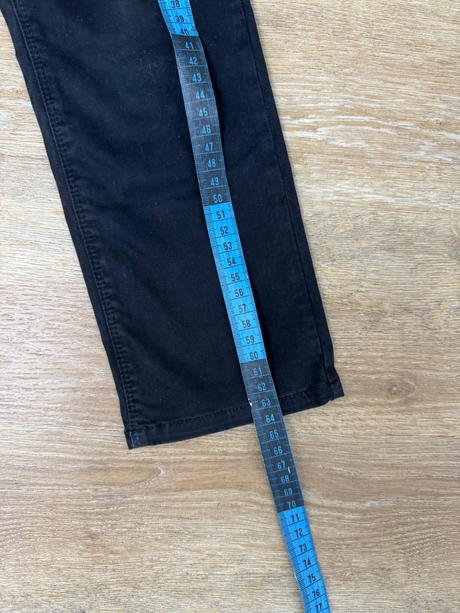 Čierne príjemné nohavice, ovs,110