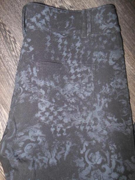Kvetované nohavice cache cache 38/40, c&a,38