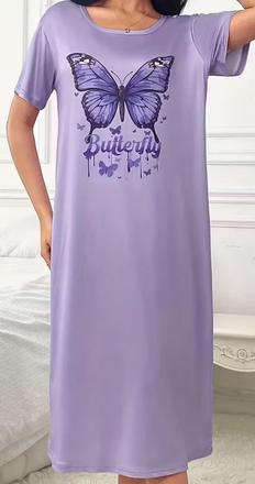 Nočná košeľa motýľ (butterfly), 42 - xxl