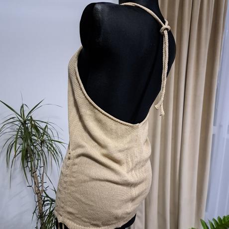 Úpletový letný top m/l, m