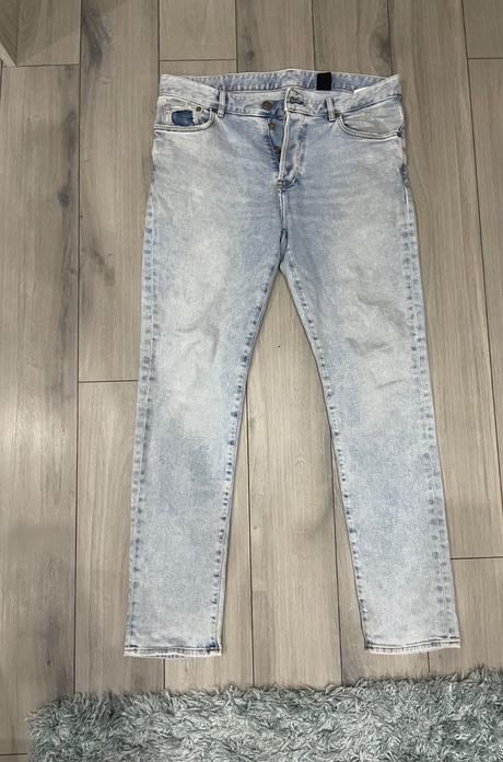 Pánske rifle slim 33, denim,34