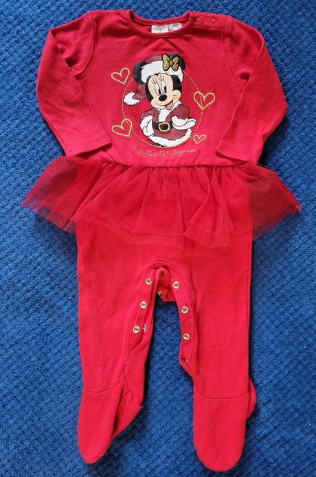 Overal minnie mouse, vianočný, disney,68