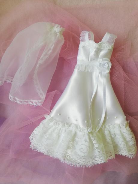 Svadobne saty pre barbie, 