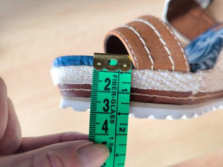 Dámske sandále na platforme, 38