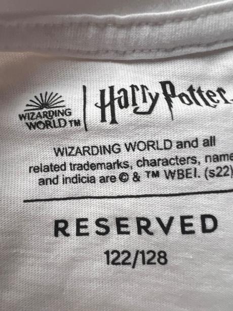 Pyžamo harry potter, reserved,122