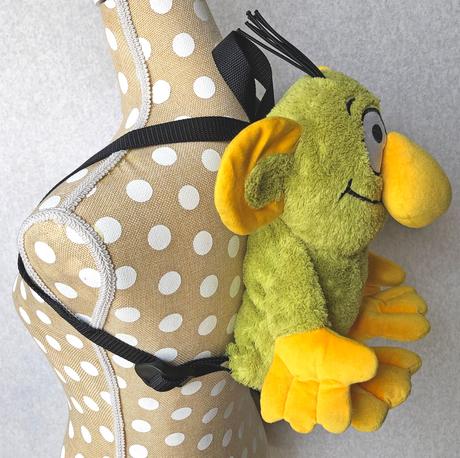 Plyšákový ruxak rákosníček,