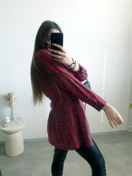 Zara košeľa/košeľové šaty m/l, zara,m