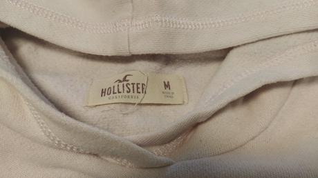 Svetlo ružová mikina., hollister,m