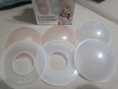 Suavinex sada 2 mušlí na zber mm, 