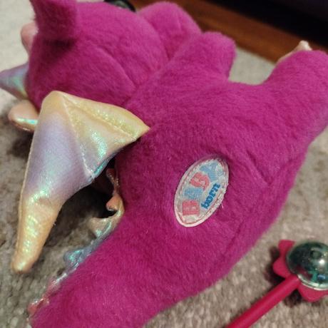 Zvukový dráčik baby born s kúzelnou paličkou,