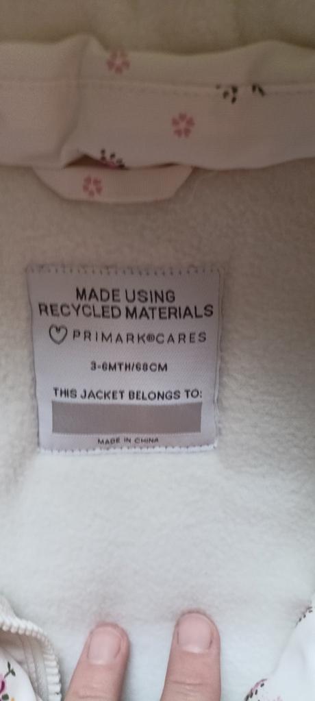 Zimné bunda, primark,68