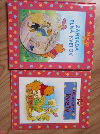 Macko puf set a cd kráska a netvor,