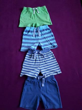 Detske kratase 4 kusy, 68–80