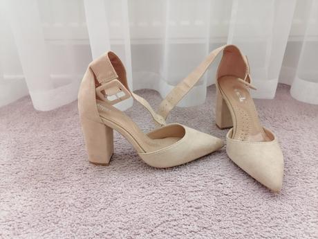 Damske béžové lodičky, 37