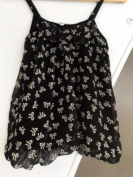 Top/blúzka na ramienka, new look,xs