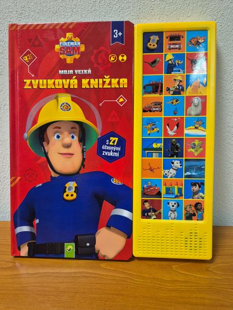 Zvuková kniha požiarnik sam, 