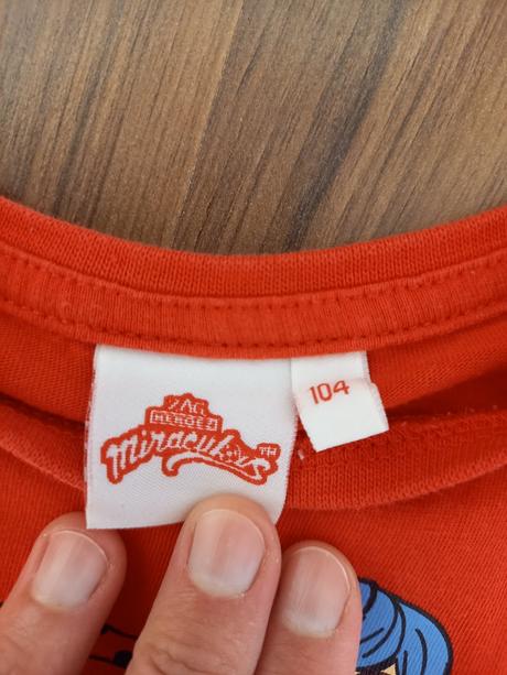 Dievčenské šaty miraculous, h&m,104