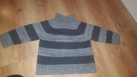 Pruhovaný svetrík 12-18 mes., h&m,86