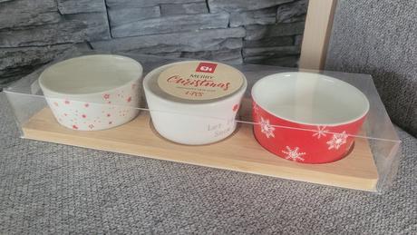 Vianočné misky,