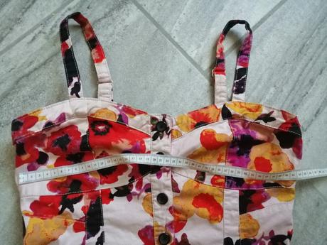 Krásny elastický kvet. overal lindex, v40, bavlna, lindex,40