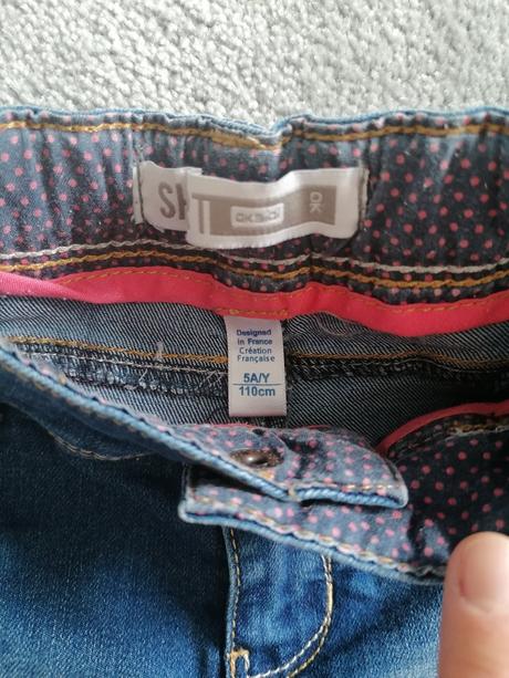 Kraťasy riflové, 110