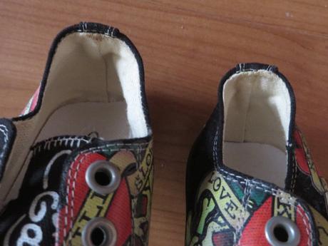 Dievčenské tenisky - veľ. 33 - vn. dl. 22cm, ed hardy,33