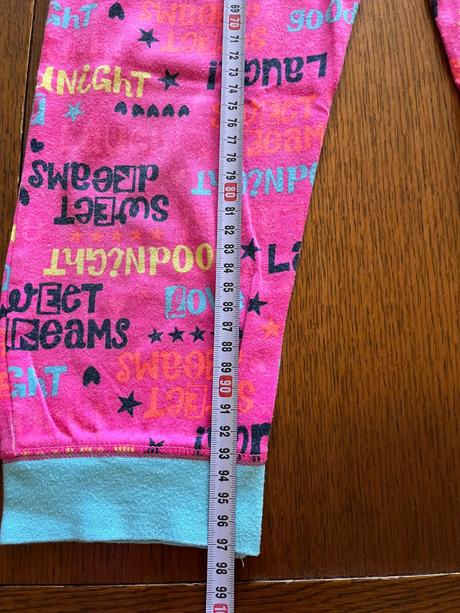 Pyžamkový overal s nápismi 122/128, george,122