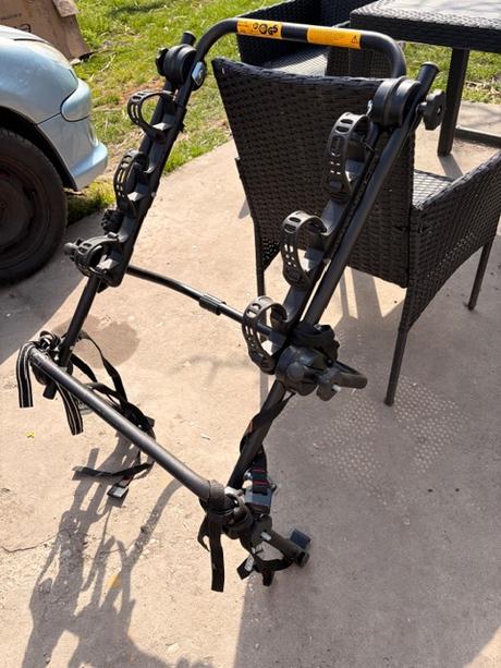 Nosic na bicykle na zadne dvere s certifikatom, 