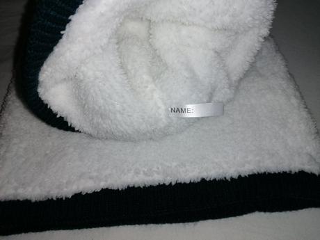 Čapica a nákrčník - komplet, 110